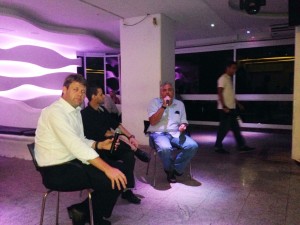 Talk com os Executivos do Governo, falando sobre o Startup Rio