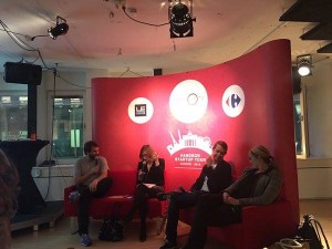 RB durante o Firechat "Innovation and Evolution of the Swedish Entrepreneurial Scene". — Startup Tour Estocolmo